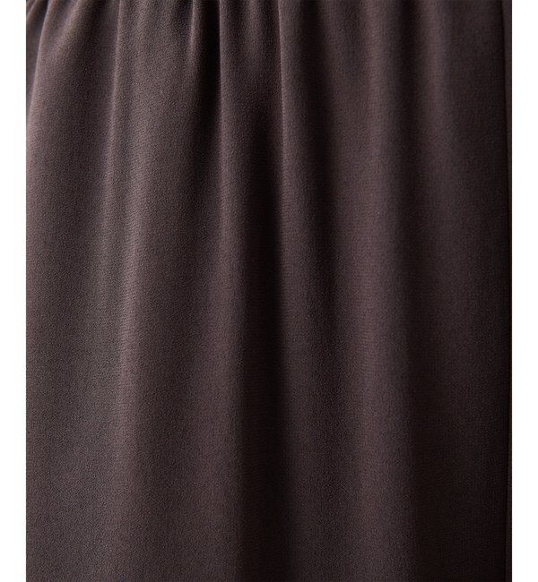  「バックサテンジョーゼットパンツ」|チノ|