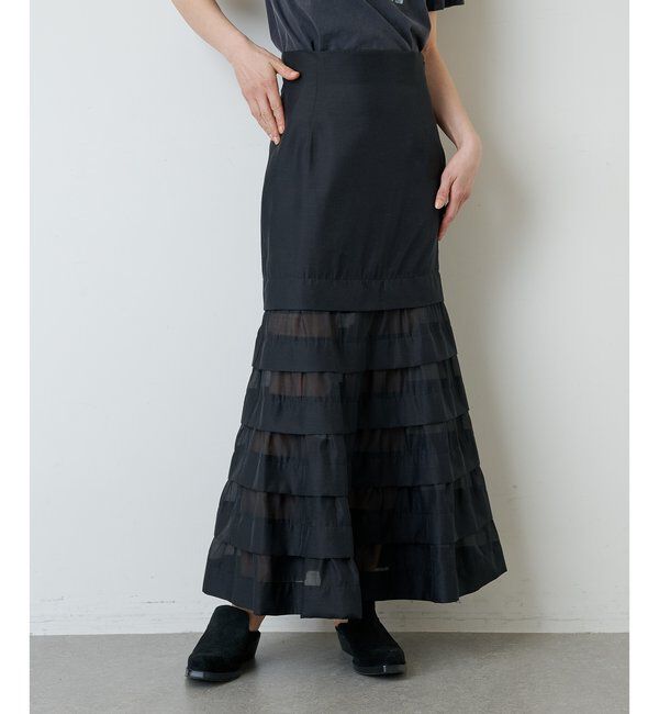  「オーガンジーマーメイドスカート4」|スカート|