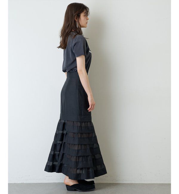  「オーガンジーマーメイドスカート4」|スカート|