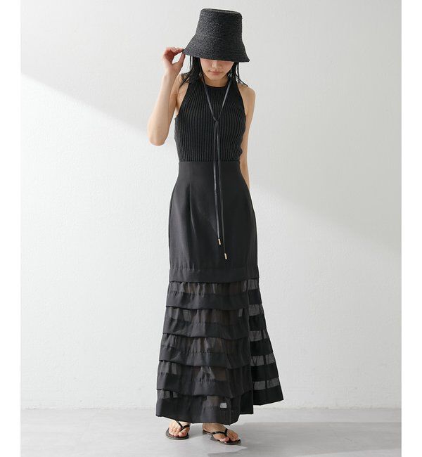  「オーガンジーマーメイドスカート4」|スカート|