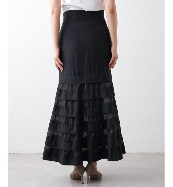  「オーガンジーマーメイドスカート4」|スカート|