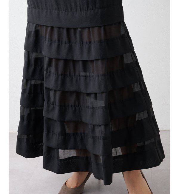  「オーガンジーマーメイドスカート4」|スカート|