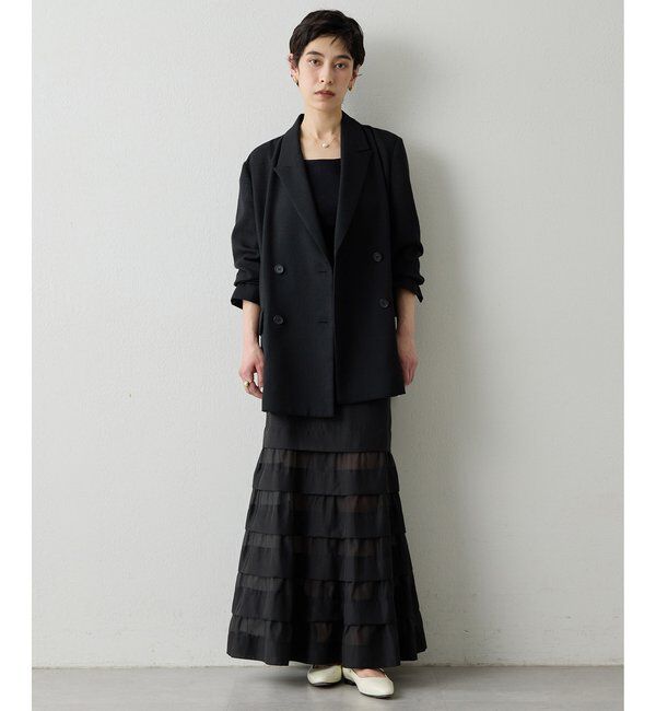  「オーガンジーマーメイドスカート4」|スカート|