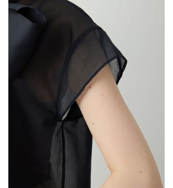  「シアーボウタイブラウス」|シャツ・ブラウス|