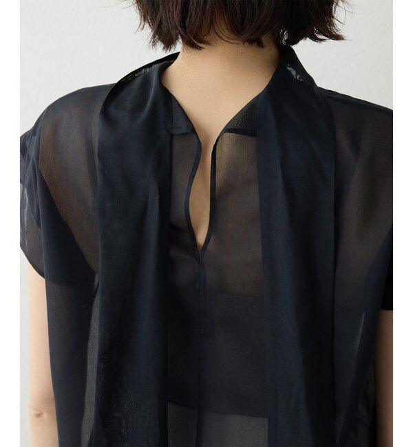  「シアーボウタイブラウス」|シャツ・ブラウス|