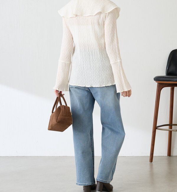  「ビッグカラーカーディガン」|Tシャツ・カットソー|