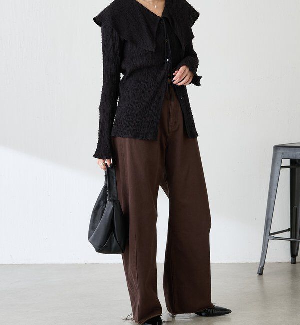  「ビッグカラーカーディガン」|Tシャツ・カットソー|