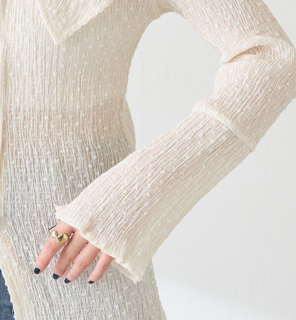  「ビッグカラーカーディガン」|Tシャツ・カットソー|