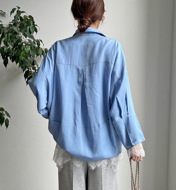  「リヨセルツイルスキッパーシャツ」|シャツ・ブラウス|