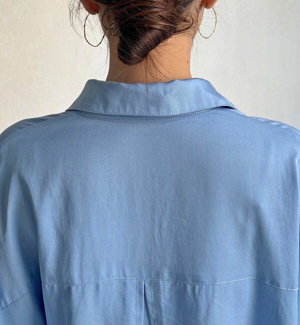  「リヨセルツイルスキッパーシャツ」|シャツ・ブラウス|