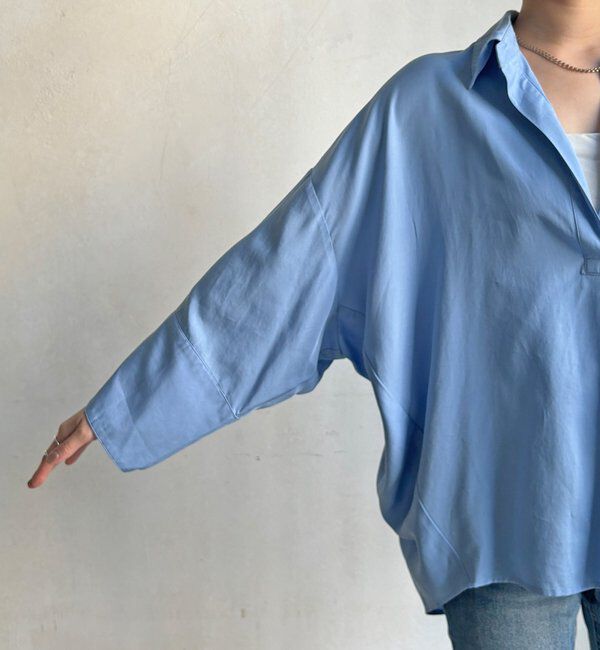  「リヨセルツイルスキッパーシャツ」|シャツ・ブラウス|