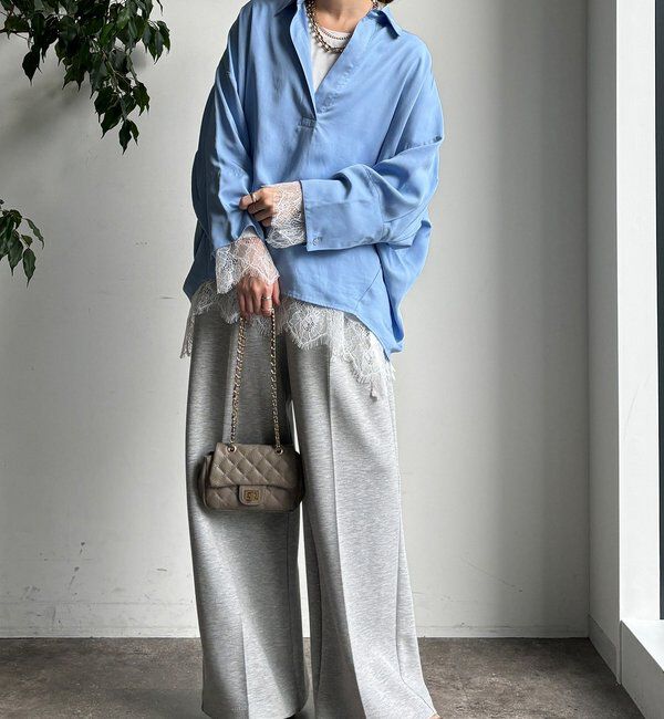  「リヨセルツイルスキッパーシャツ」|シャツ・ブラウス|