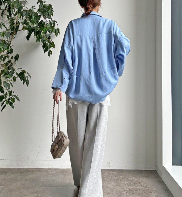  「リヨセルツイルスキッパーシャツ」|シャツ・ブラウス|