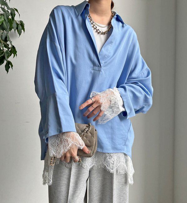  「リヨセルツイルスキッパーシャツ」|シャツ・ブラウス|