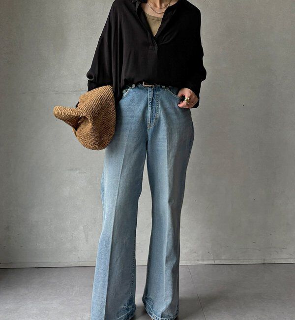  「リヨセルツイルスキッパーシャツ」|シャツ・ブラウス|