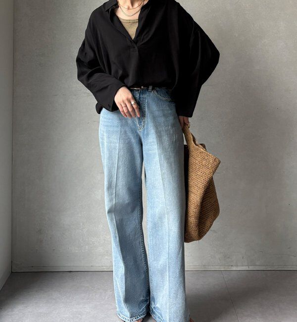  「リヨセルツイルスキッパーシャツ」|シャツ・ブラウス|