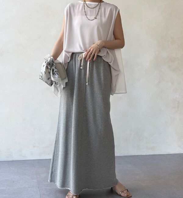  「【WEB限定】前後2WAYフレアトップス」|Tシャツ・カットソー|