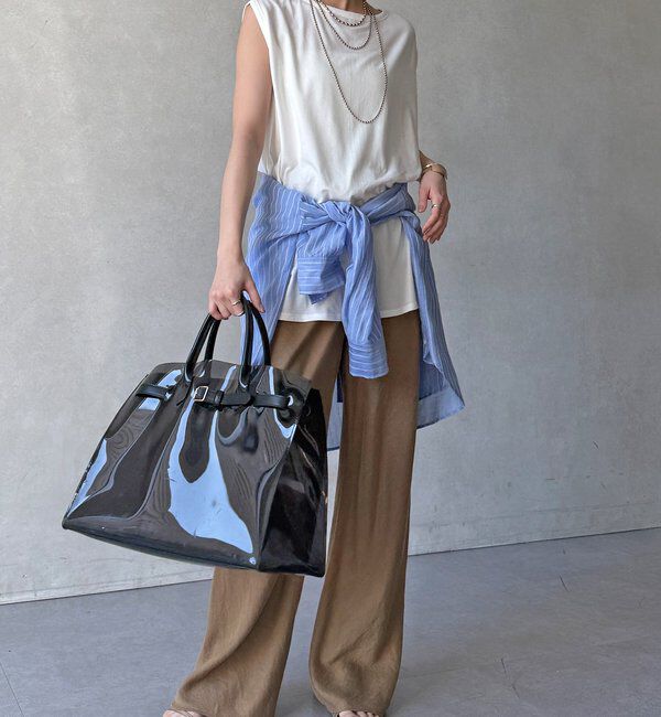  「【WEB限定】前後2WAYフレアトップス」|Tシャツ・カットソー|