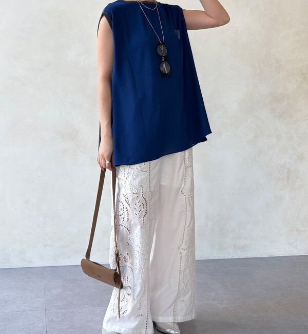  「【WEB限定】前後2WAYフレアトップス」|Tシャツ・カットソー|