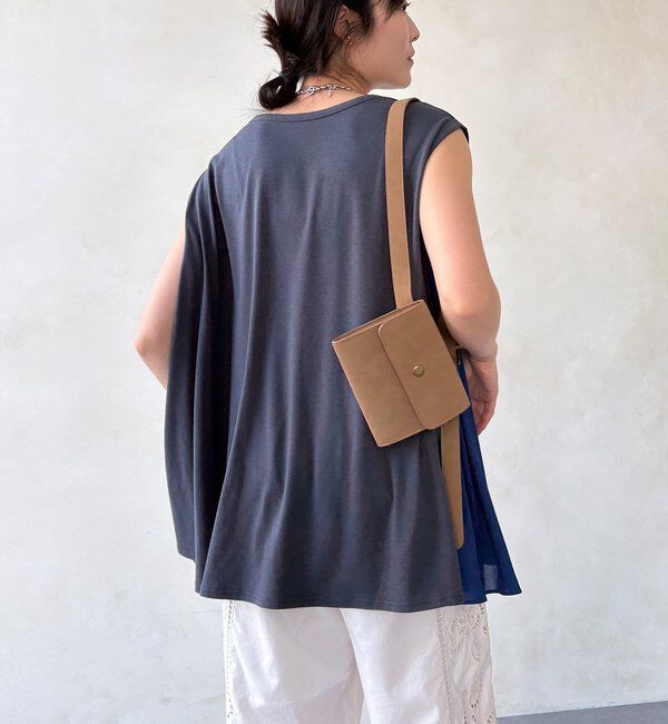  「【WEB限定】前後2WAYフレアトップス」|Tシャツ・カットソー|