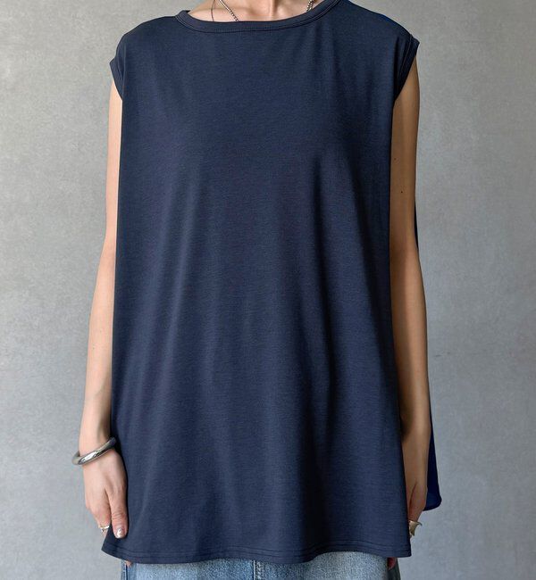  「【WEB限定】前後2WAYフレアトップス」|Tシャツ・カットソー|