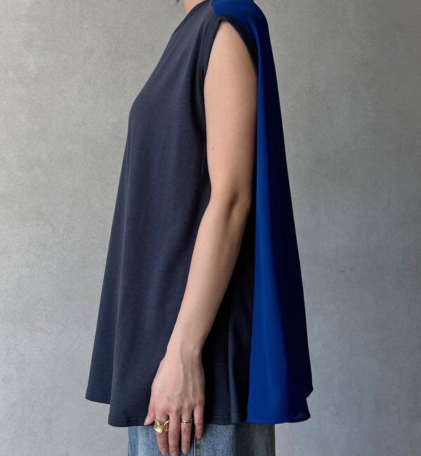  「【WEB限定】前後2WAYフレアトップス」|Tシャツ・カットソー|