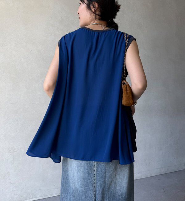  「【WEB限定】前後2WAYフレアトップス」|Tシャツ・カットソー|