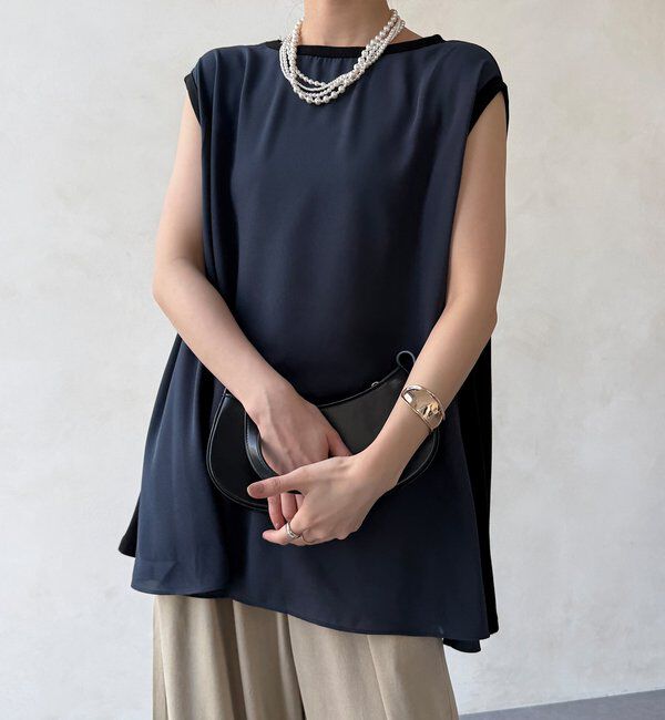  「【WEB限定】前後2WAYフレアトップス」|Tシャツ・カットソー|