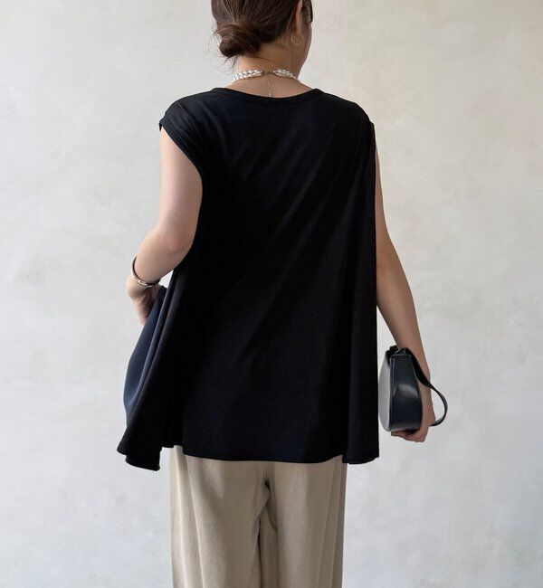  「【WEB限定】前後2WAYフレアトップス」|Tシャツ・カットソー|