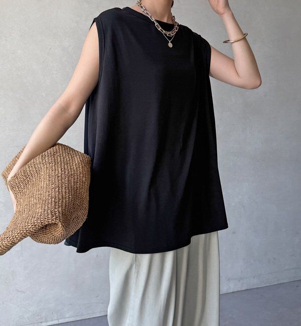  「【WEB限定】前後2WAYフレアトップス」|Tシャツ・カットソー|