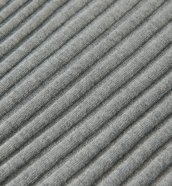  「【新色追加・リバイバル】シルクカシミヤリブニット」|ニット・セーター|