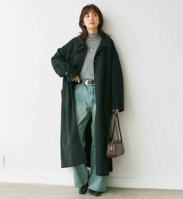  「【新色追加・リバイバル】シルクカシミヤリブニット」|ニット・セーター|