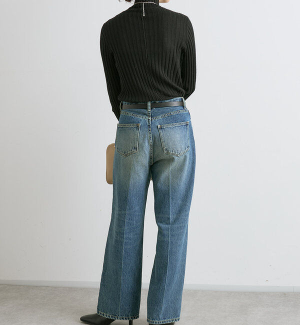  「【新色追加・リバイバル】シルクカシミヤリブニット」|ニット・セーター|