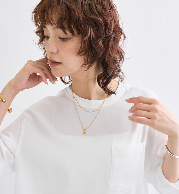  「【R.good(アールドットグッド)】レイヤードワントップネックレス」|ブローチ・コサージュ|