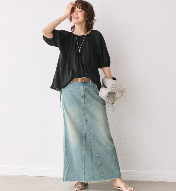  「【R.good(アールドットグッド)】drop&ballネックレス」|ブローチ・コサージュ|