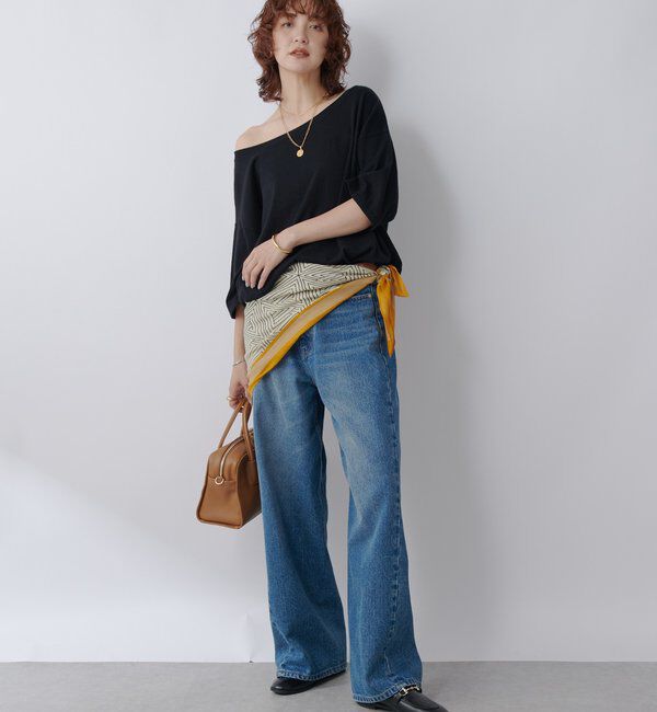  「【アレンジ自在！】スクエアストール」|ストール|