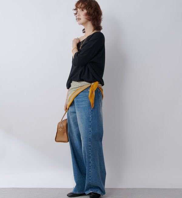  「【アレンジ自在！】スクエアストール」|ストール|