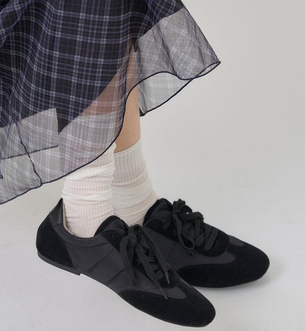  「サテンラインスニーカー」|スニーカー|