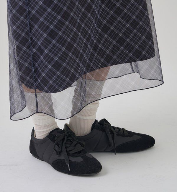  「サテンラインスニーカー」|スニーカー|