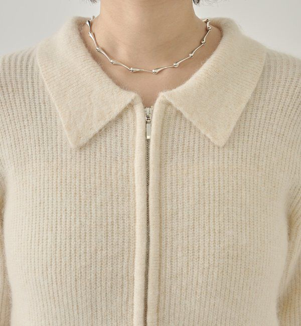  「ビスチェ付き ダブルＺＩＰカーディガン」|カーディガン|