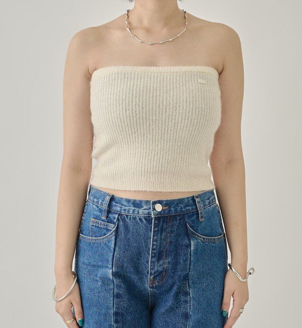  「ビスチェ付き ダブルＺＩＰカーディガン」|カーディガン|