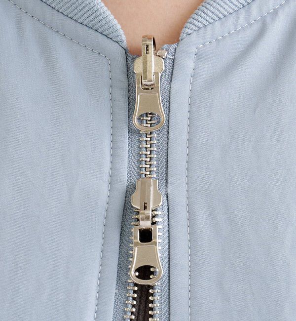  「サテンショートブルゾン」|ブルゾン・スタジャン|