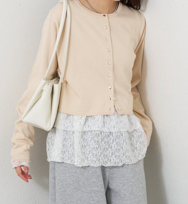  「デイリーショートカーディガン」|カーディガン|