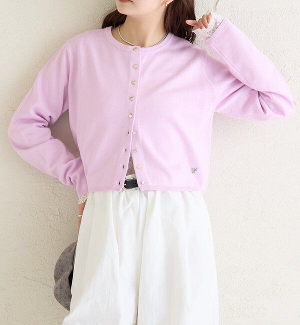  「デイリーショートカーディガン」|カーディガン|