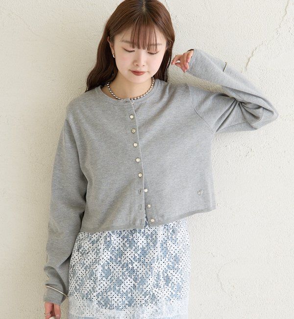  「デイリーショートカーディガン」|カーディガン|