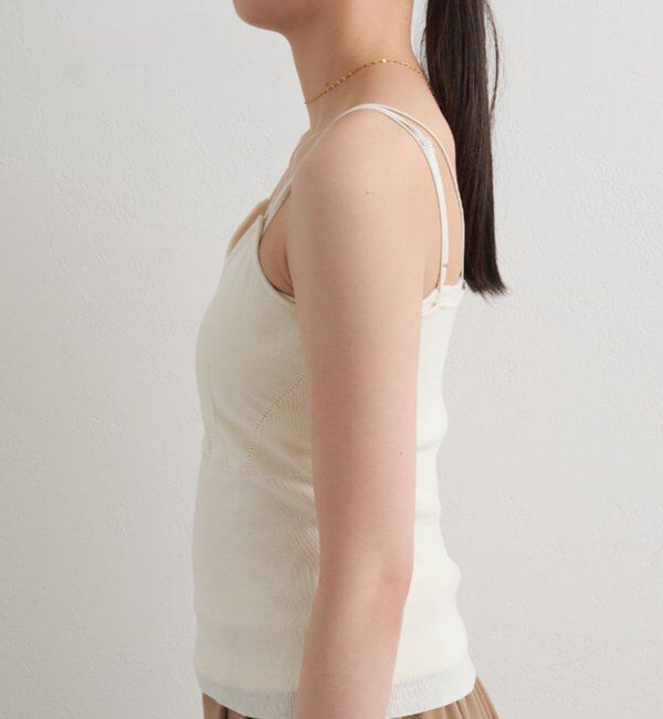  「ニットキャミ」|ニット・セーター|