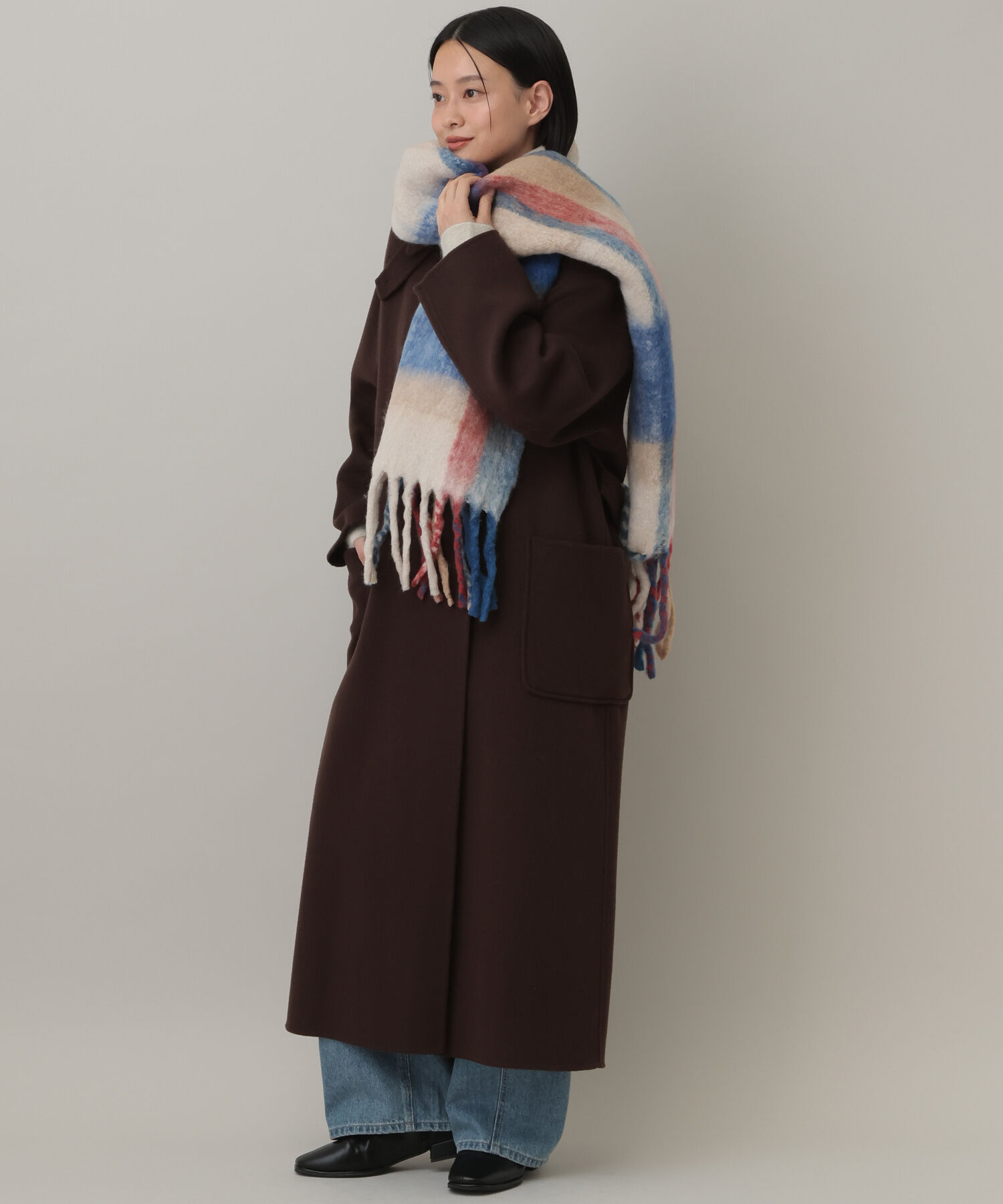 A part by 「【セレクト】THE BAGMATI_チェックマフラー」|その他|