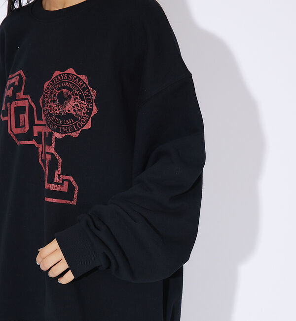 ABAHOUSE「【FRUIT OF THE LOOM/フルーツオブザルーム】カレッジレトロプリン」|スウェット・ジャージ|