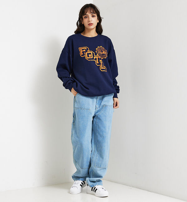 ABAHOUSE「【FRUIT OF THE LOOM/フルーツオブザルーム】カレッジレトロプリン」|スウェット・ジャージ|