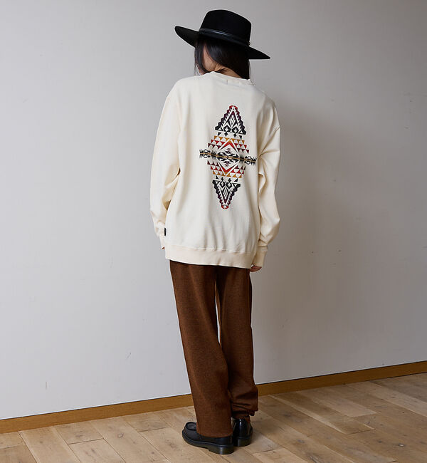 ABAHOUSE「【PENDLETON/ペンドルトン】Back Print Sweat / ハーデ」|スウェット・ジャージ|
